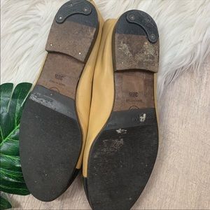 CHANEL Shoes - Chanel Vintage Tan Cap Toe Ballerina Flats 6.5 CHANEL Shoes - Chanel Vintage Tan Cap Toe Ballerina Flats 6.5